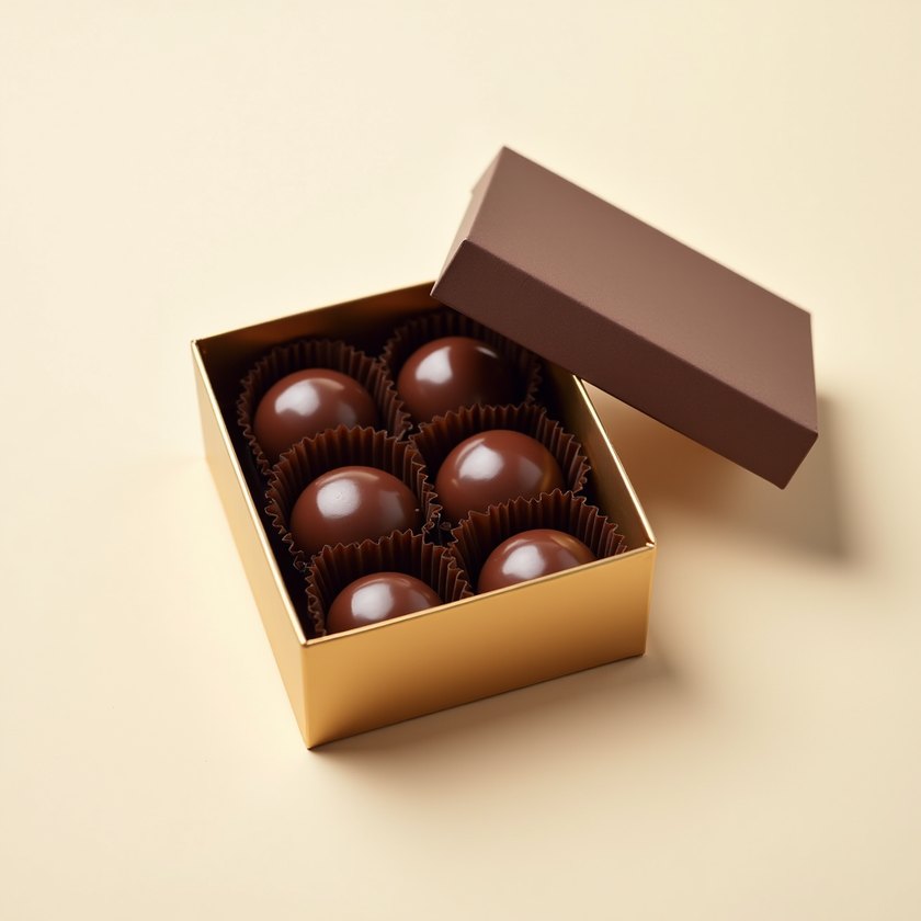 Bonbons met logo (doosje van 6)